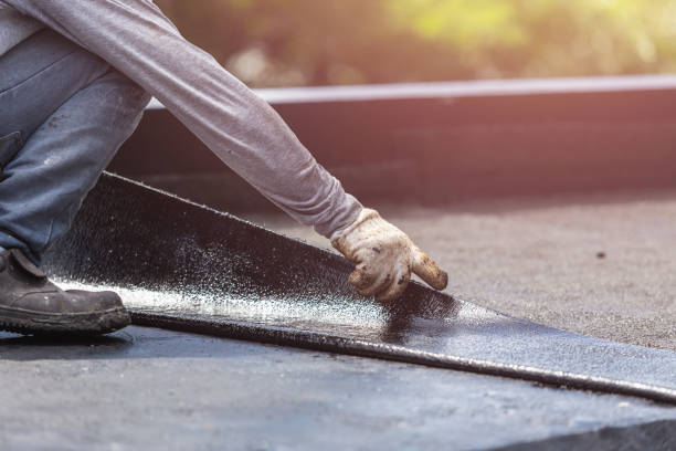 Professional Emergency Waterproofing technician working in Willernie, MN